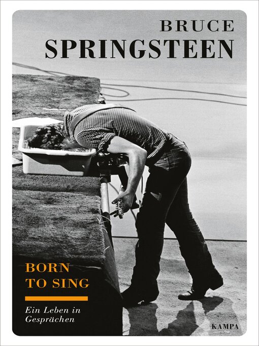 Title details for Born to Sing by Bruce Springsteen - Available